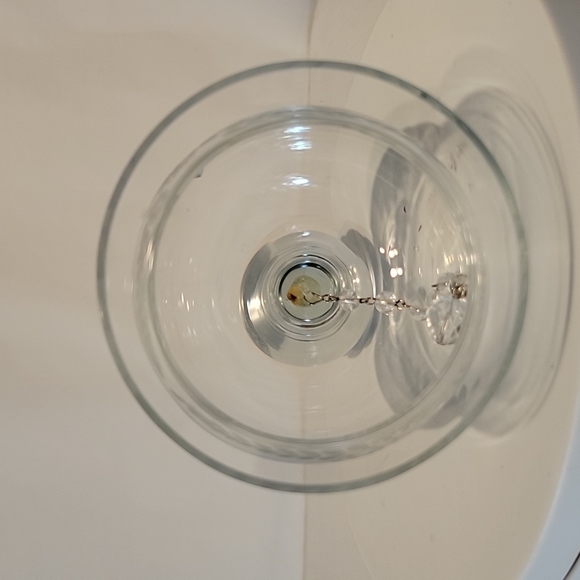 Krosno Poland Etched Flowers And Leaves Crystal Bell - Picture 10 of 10